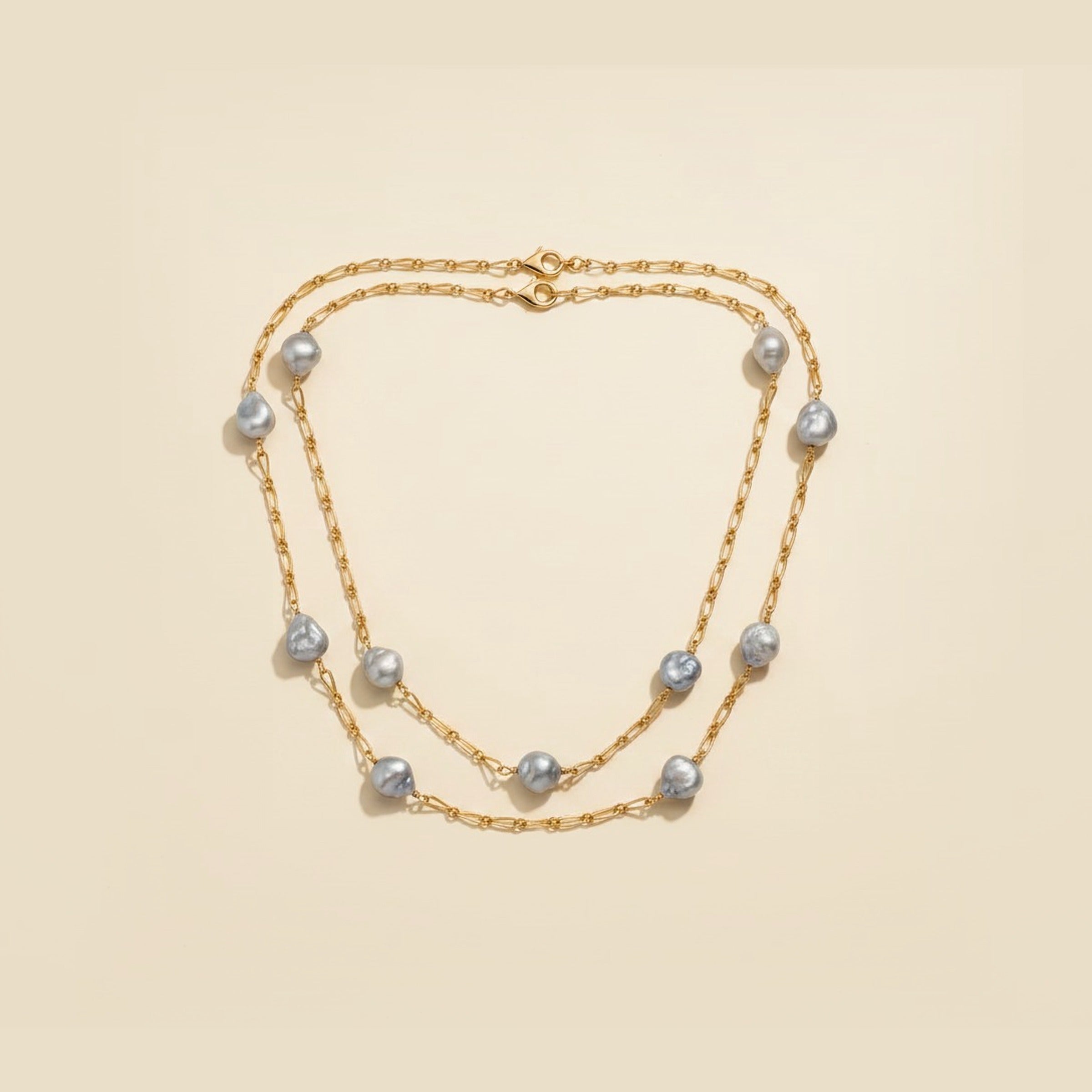 Baroque Fresh Water Pearl Necklace – Empire Diamond
