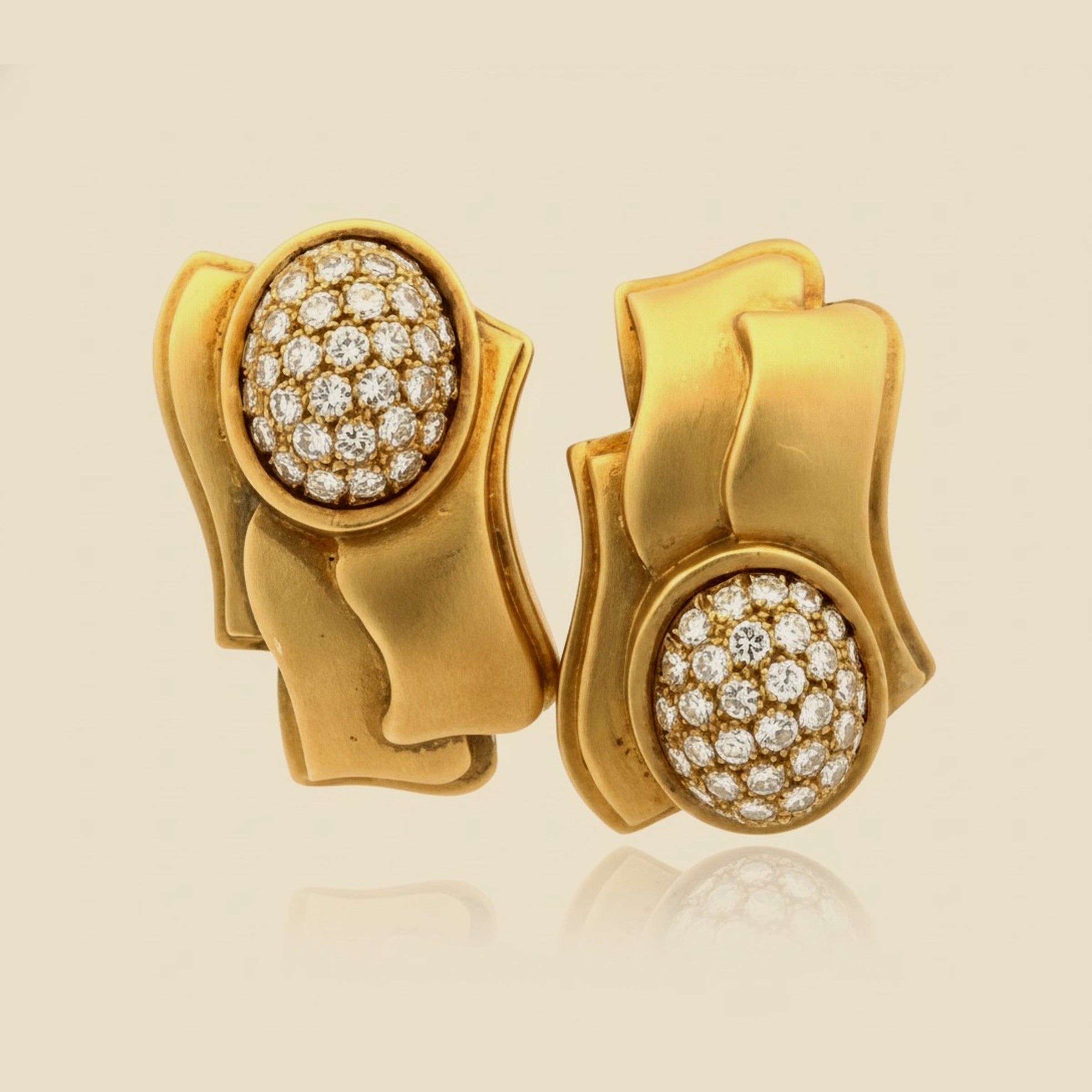 Barry Kieselstein-Cord Diamond Earrings