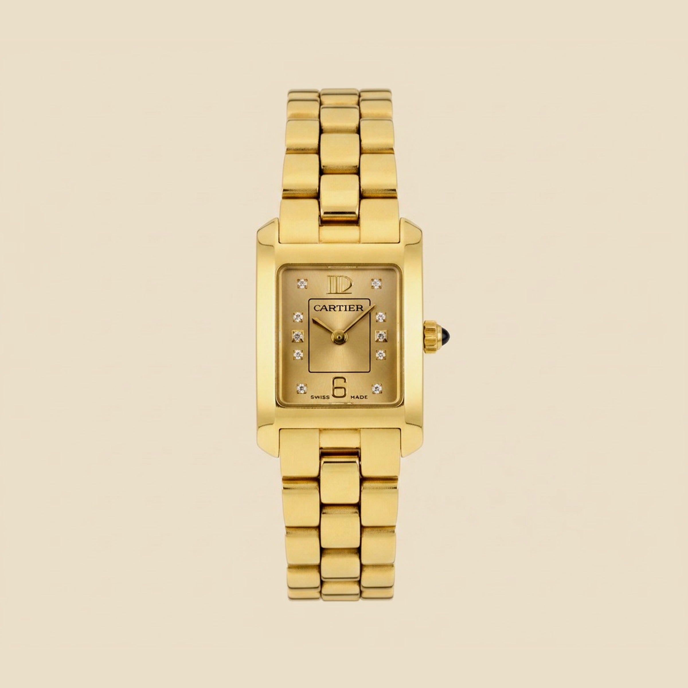 Lady's Baume & Mercier Swiss Yellow Gold Quartz Wrist Watch – Empire Diamond