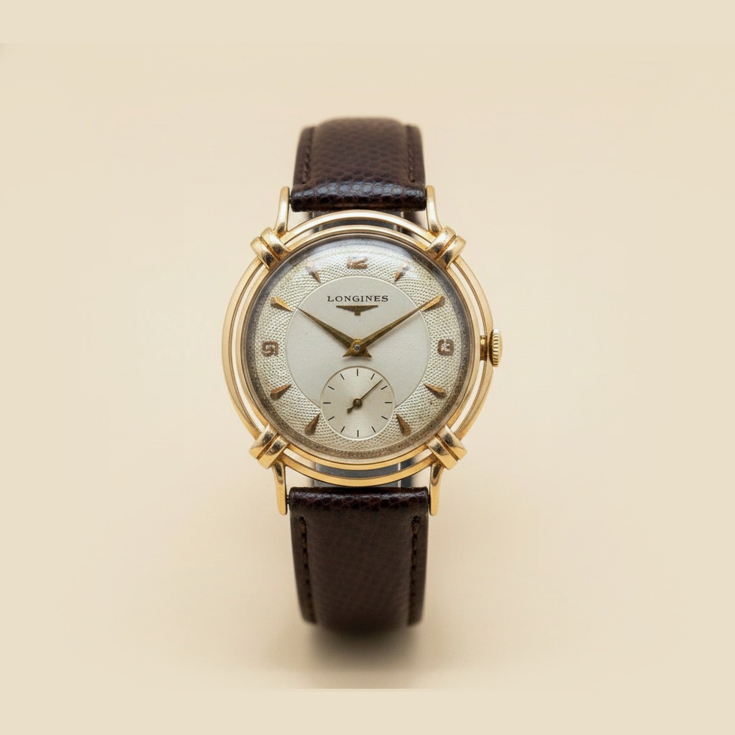 Longines 14k Yellow Gold 1950's GJS Watch