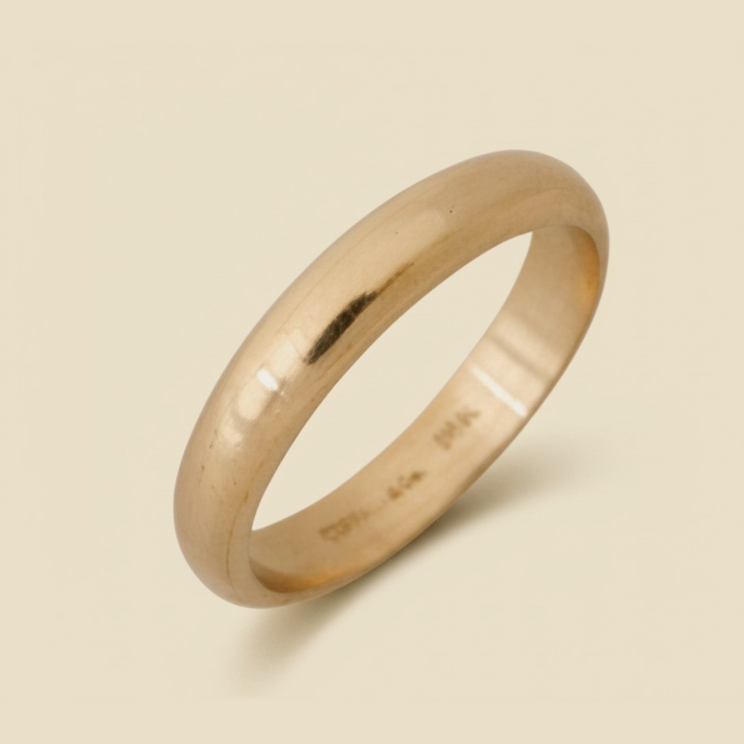 Tiffany 14K Gold Mens Wedding Band