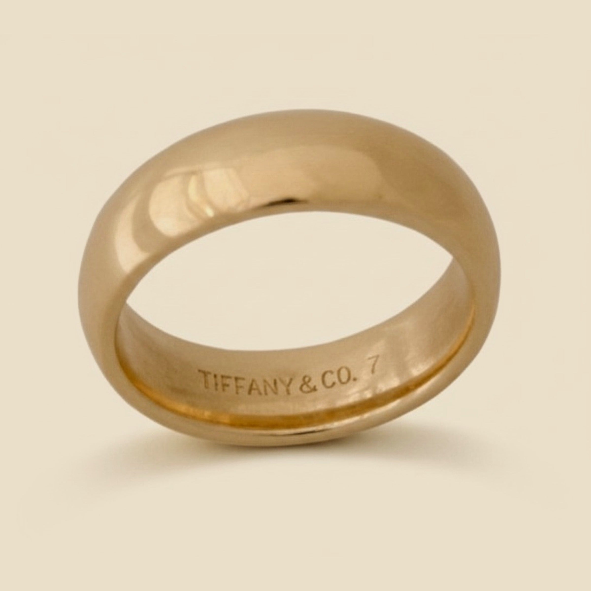 Tiffany 18K Wedding Band