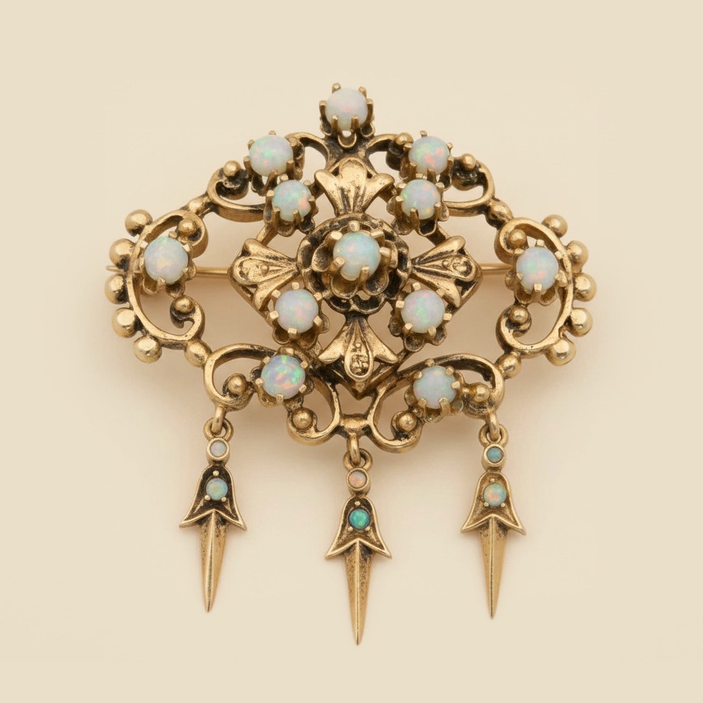 Victorian Style Opal Pin/Pendant – Empire Diamond