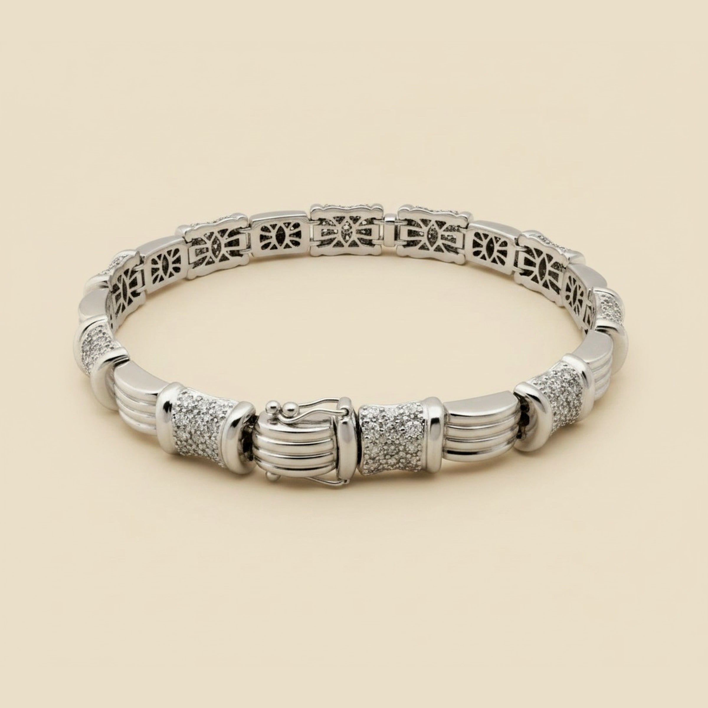 White Gold Diamond Bracelet