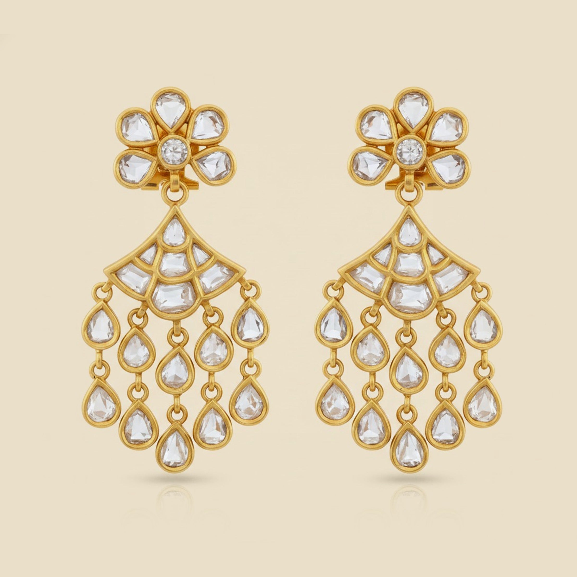 Yellow Gold Hand Painted Green, Red, and White Enamel Diamond – Empire Diamond