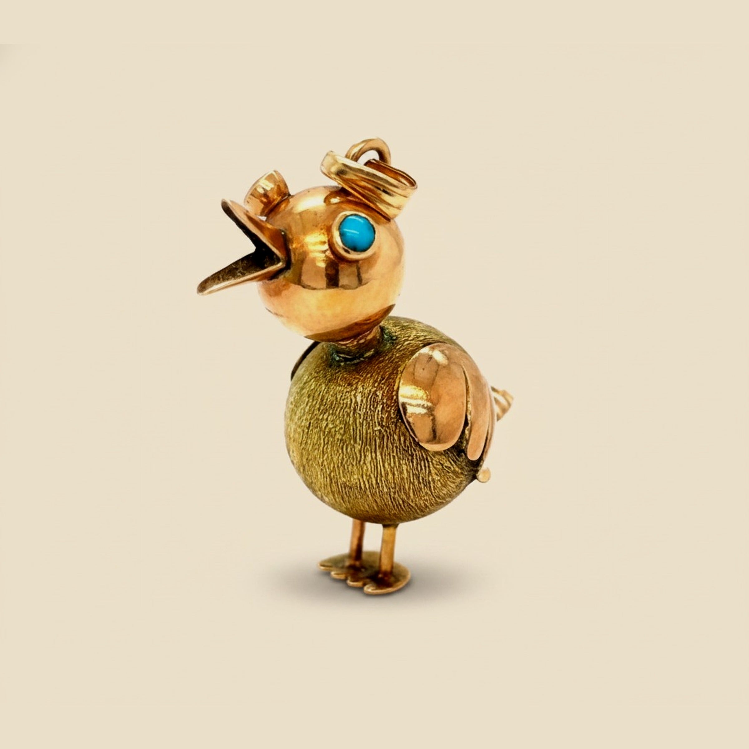 14k/18k Baby Chick Charm Pendant