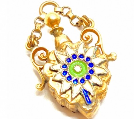 Victorian 10K Rose Gold Perfume Locket – Empire Diamond