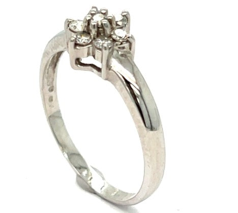 Diamond Cluster Star Ring – Empire Diamond – view 2