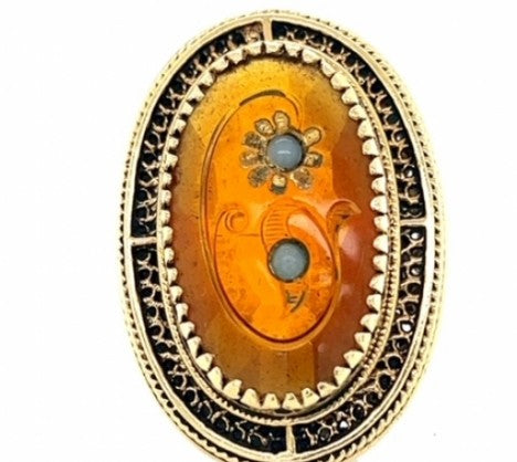 Yellow Gold CARNELIAN RING – Empire Diamond