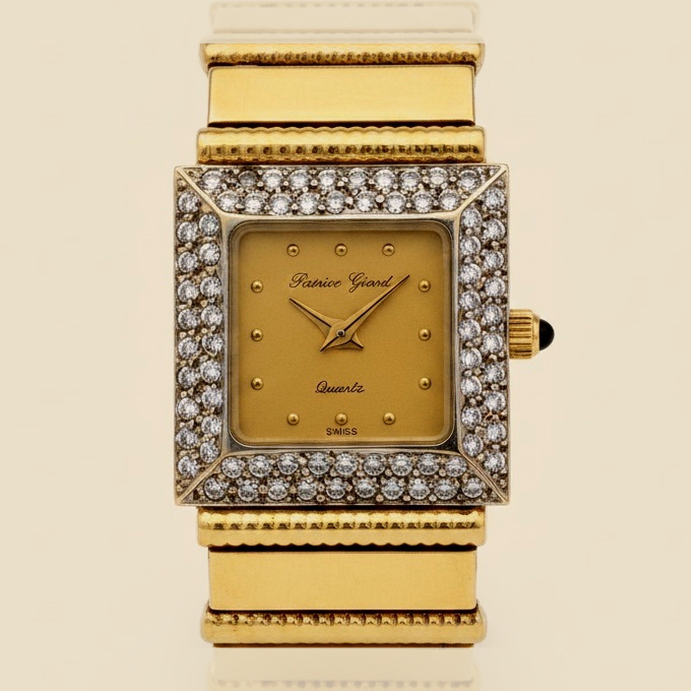 Bueche-Girard Lady's 14K Quartz Diamond Bezel Wrist Watch – Empire Diamond – view 2