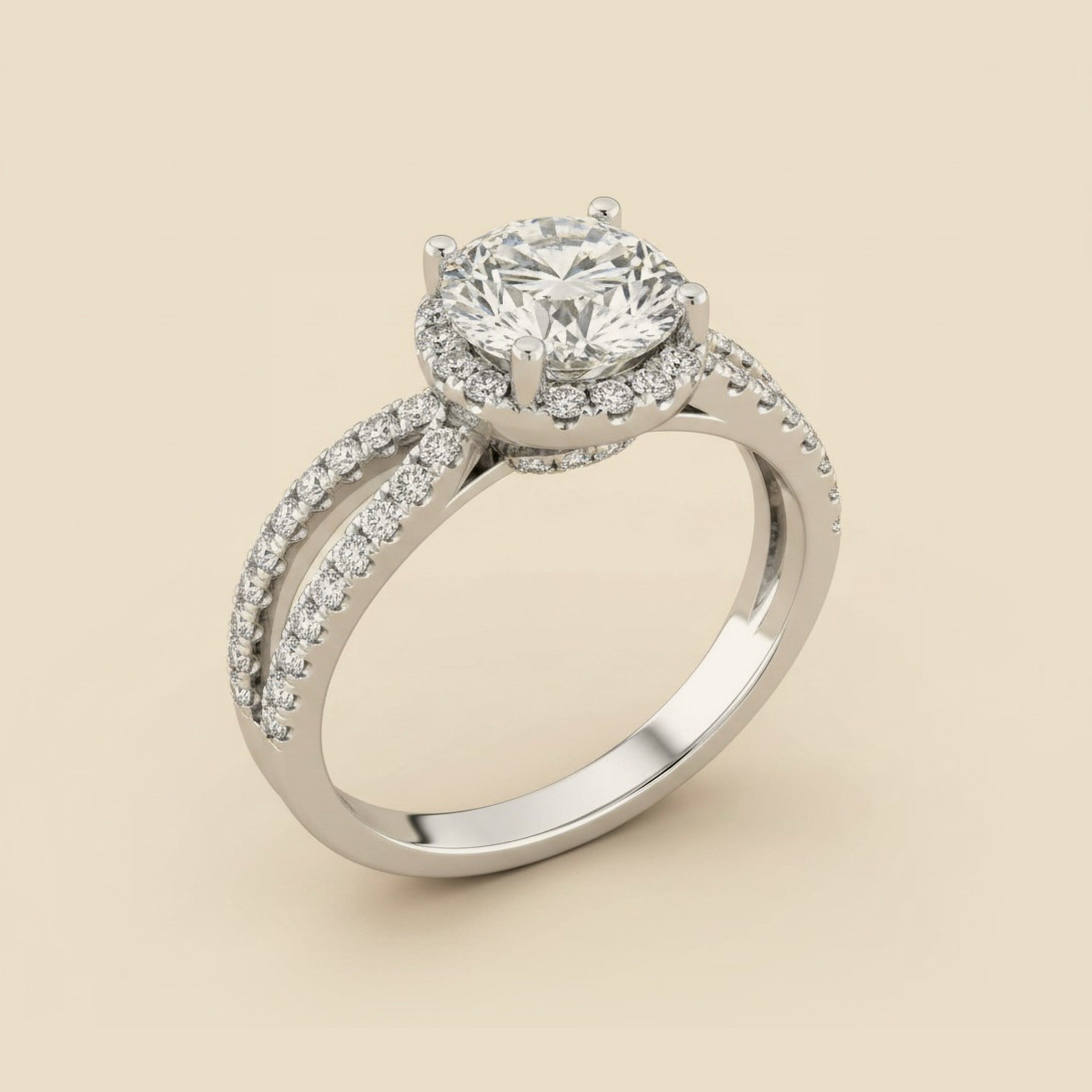 Diamond Engagement Setting