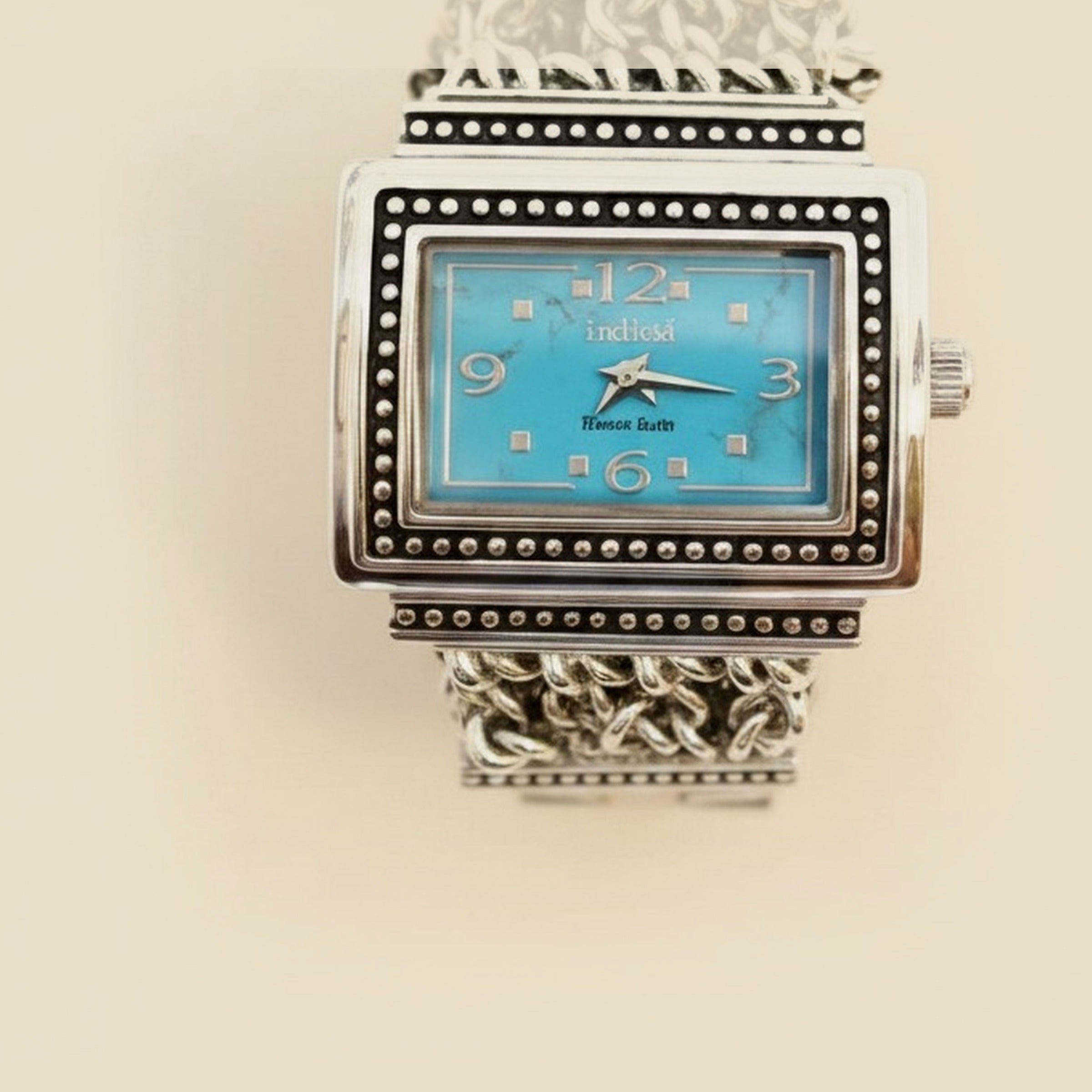 Ecclissi Lady's Sterling Silver Quartz Wrist Watch – Empire Diamond – view 2