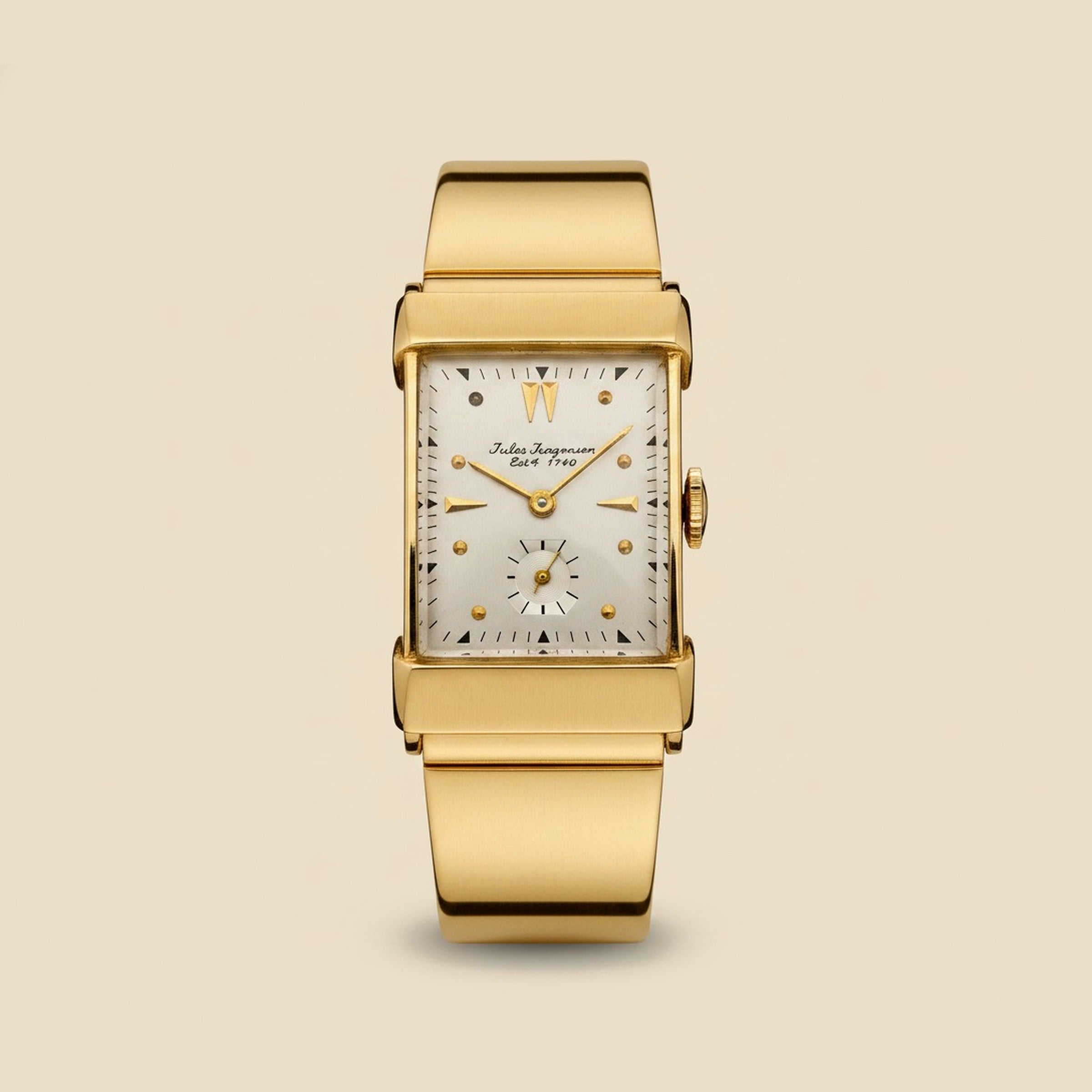 Jules Jurgenson Mens 14K Wrist Watch – Empire Diamond