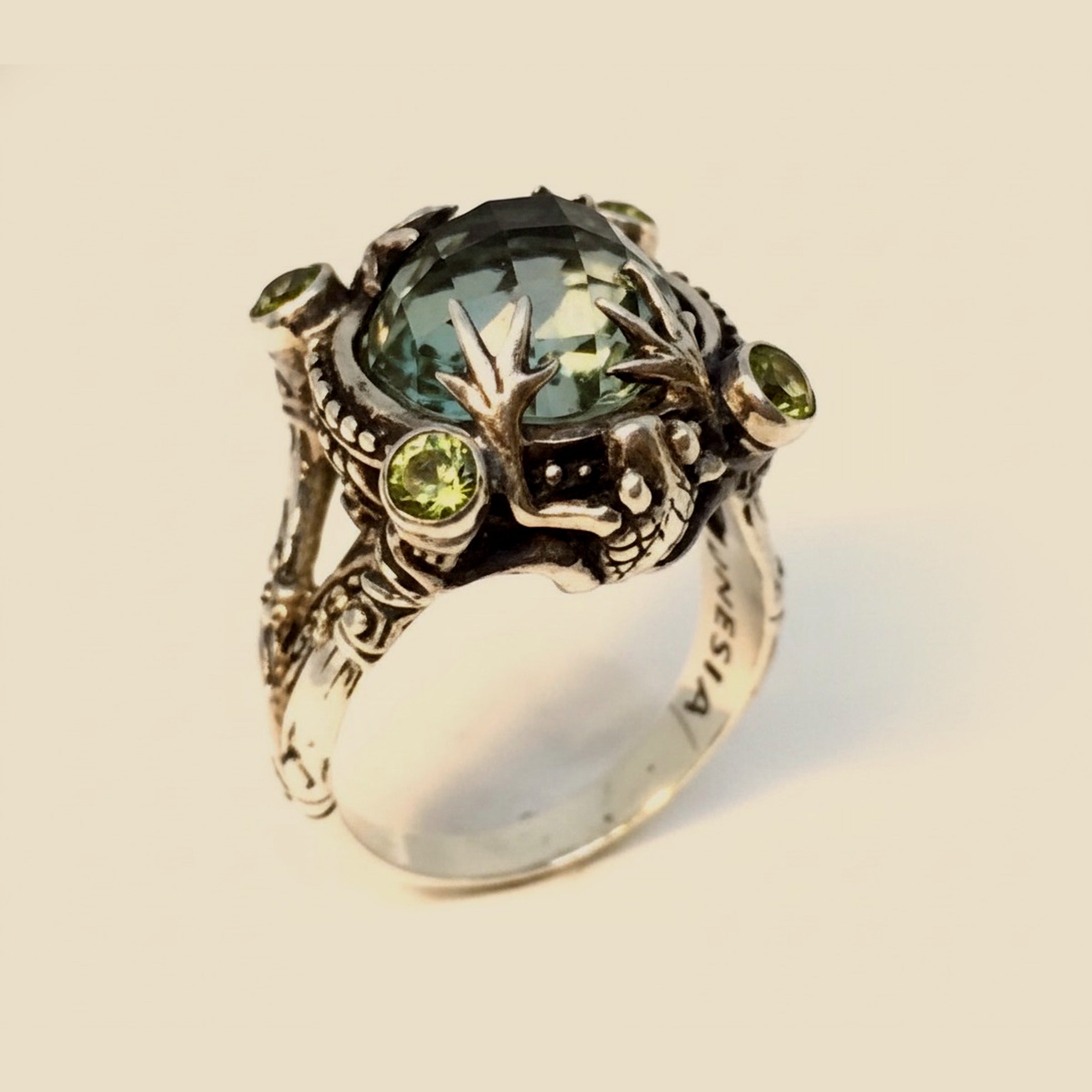 Kadek Hendra Tropical Frogs Sterling Silver Ring – Empire Diamond