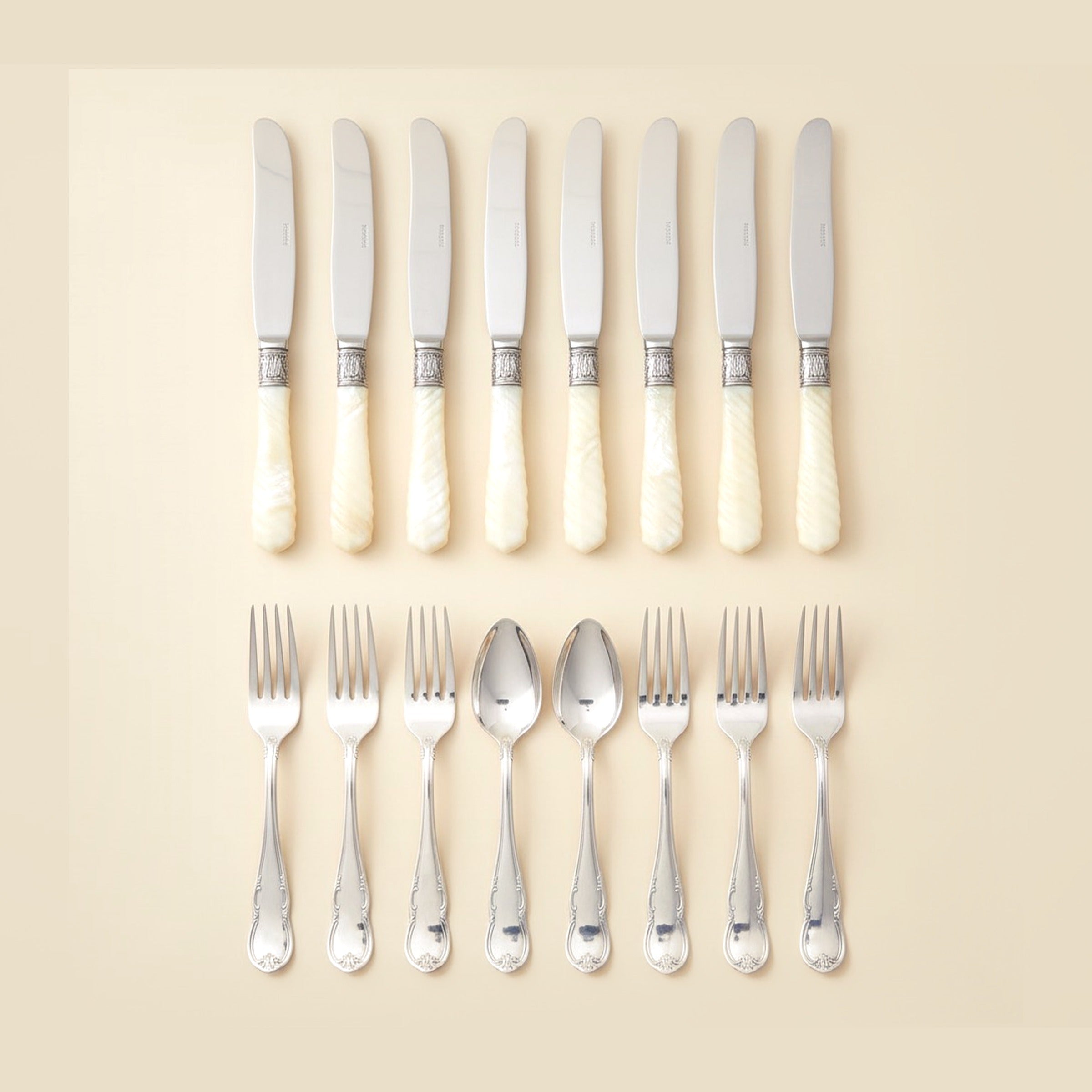 Martin Hall & Co. Silver Plate Dessert Set – Empire Diamond