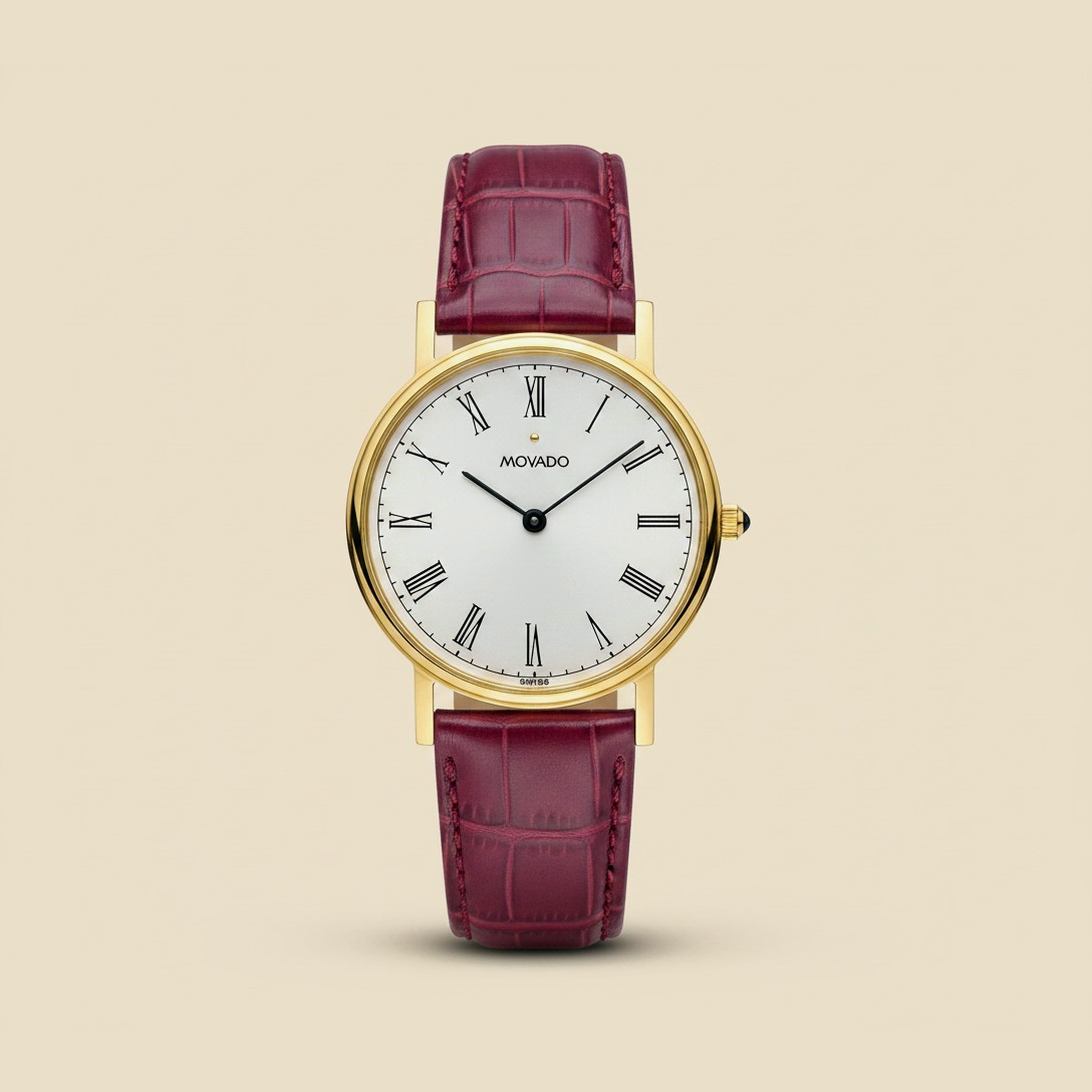 Movado Swiss Yellow Gold Quartz Watch – Empire Diamond