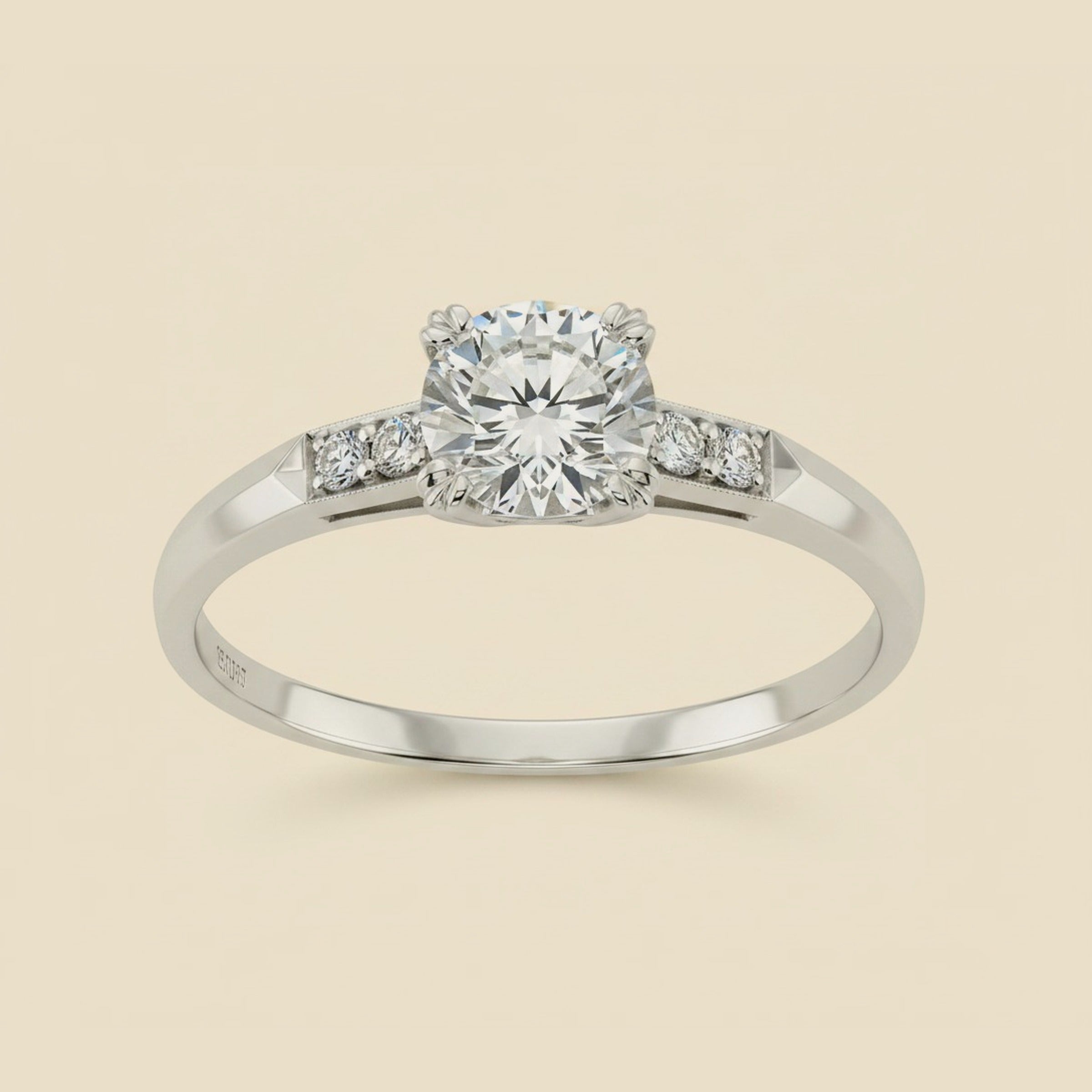 Platinum Diamond Engagement Ring