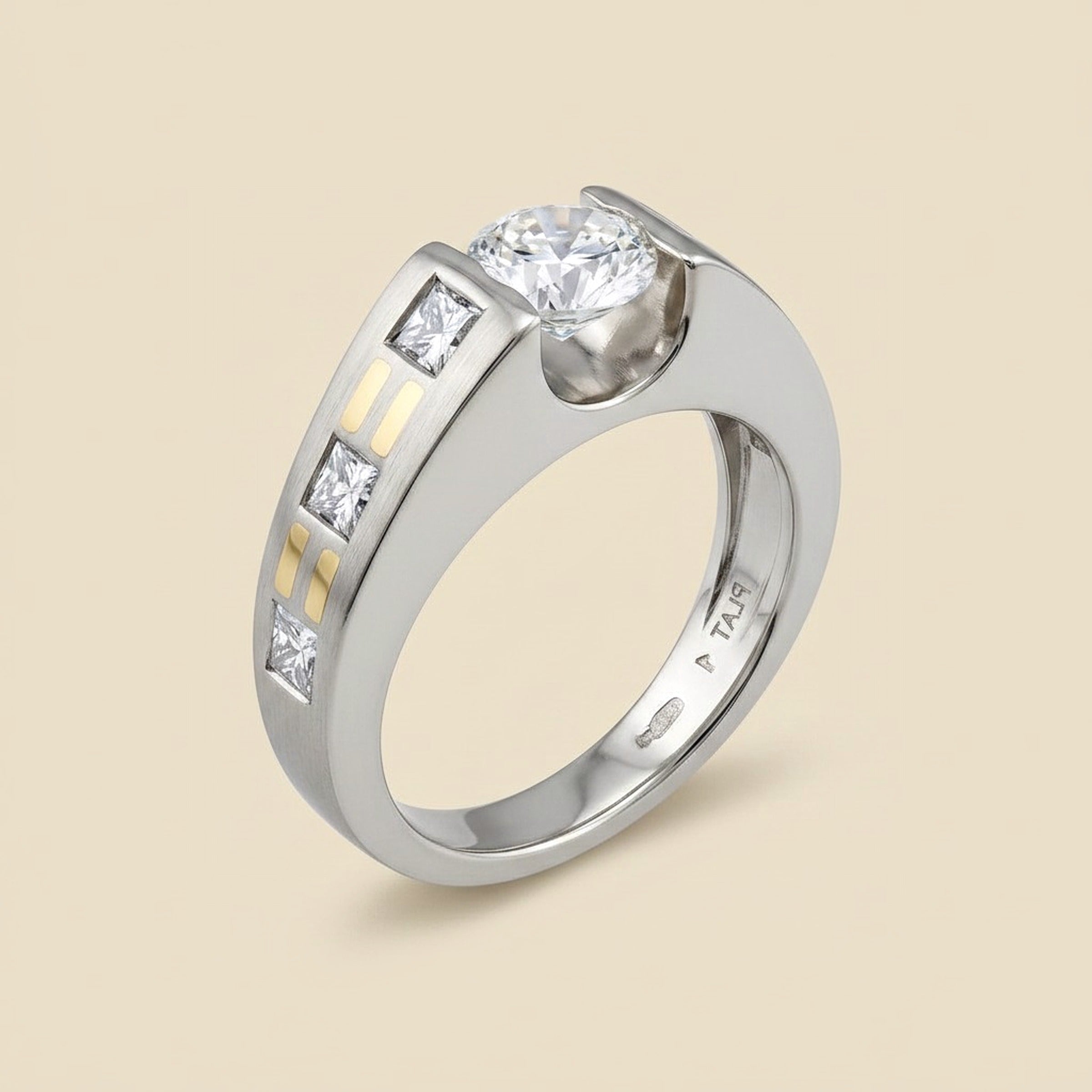 Platinum Diamond Engagement Ring