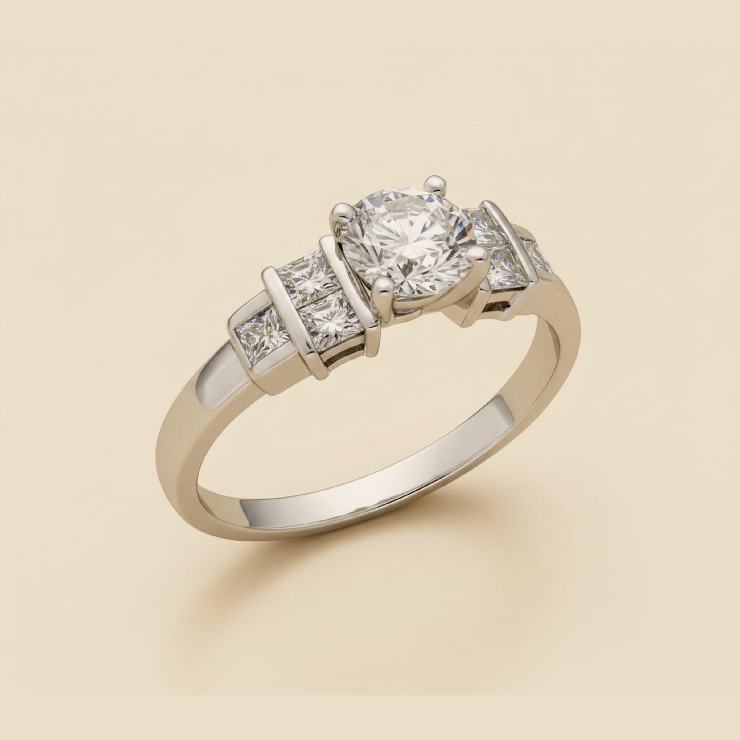 Platinum Diamond Setting
