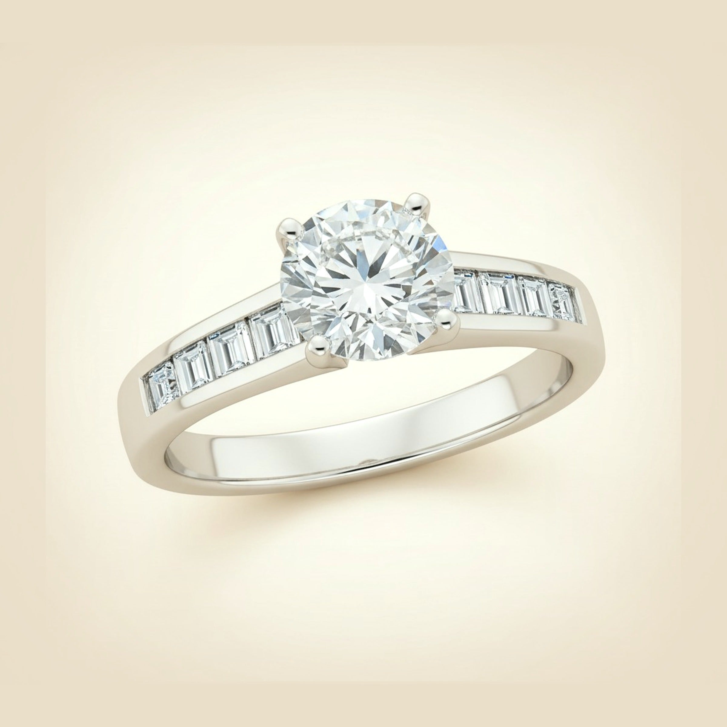 Platinum Diamond Setting