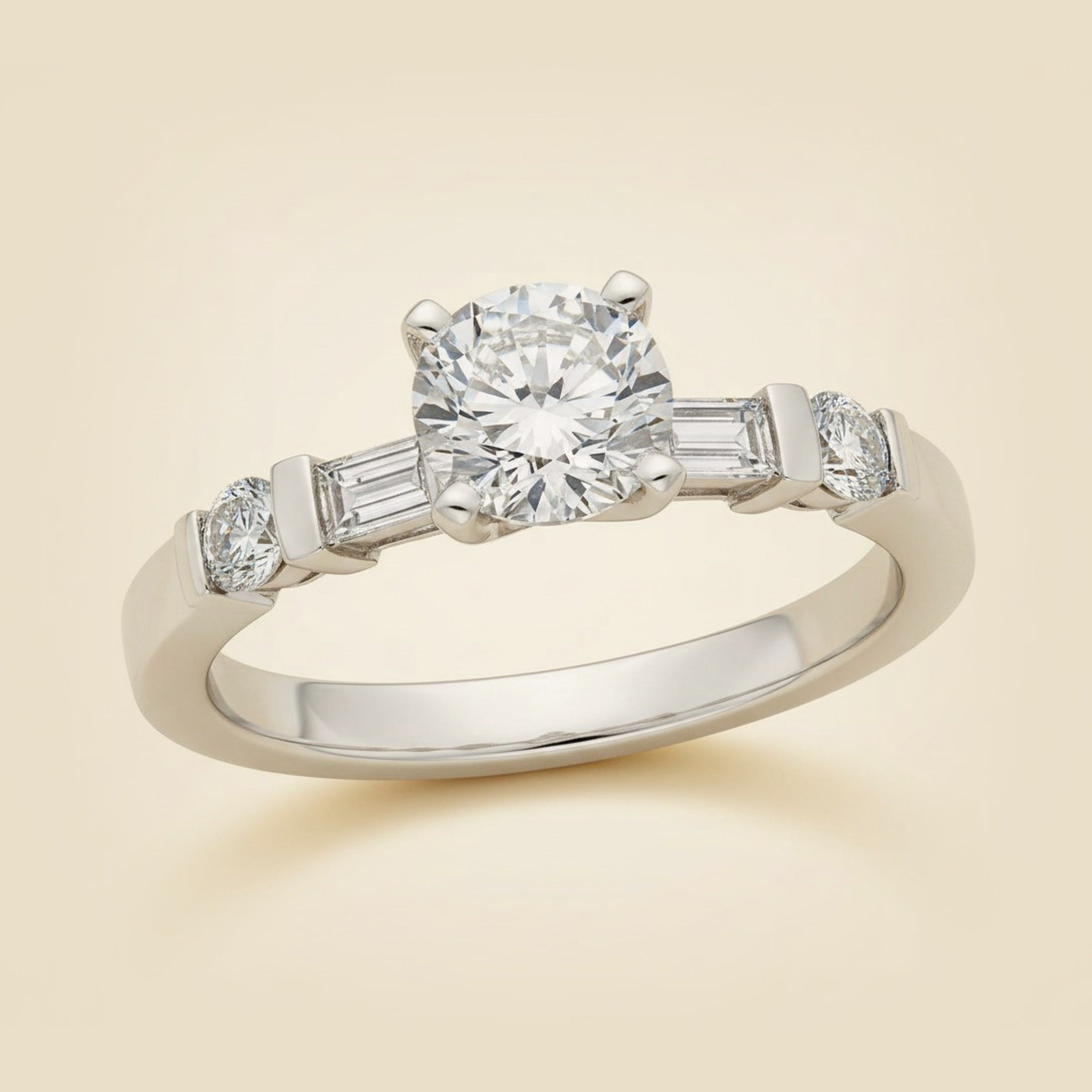 Platinum Diamond Setting