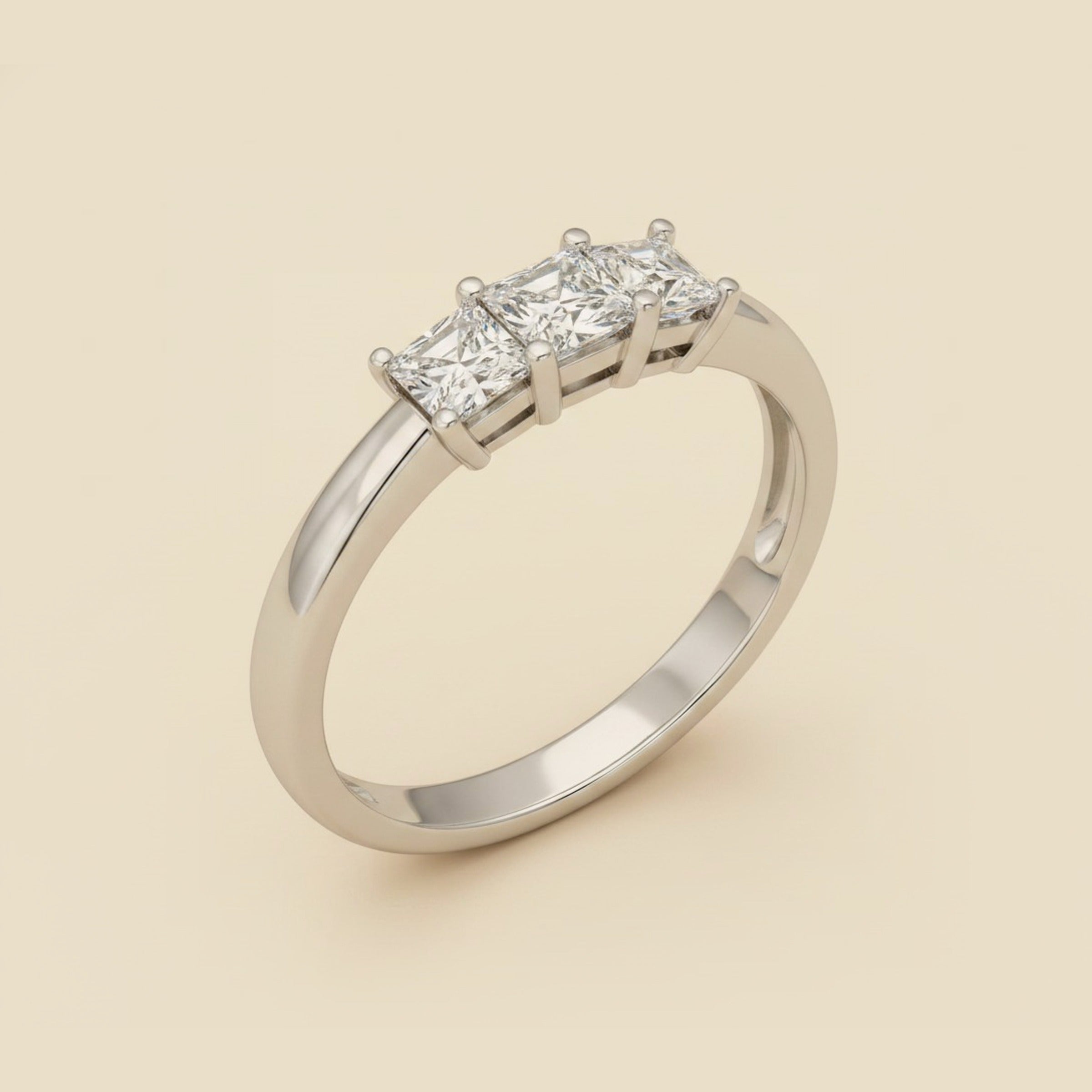 Platinum Diamond Wedding Band