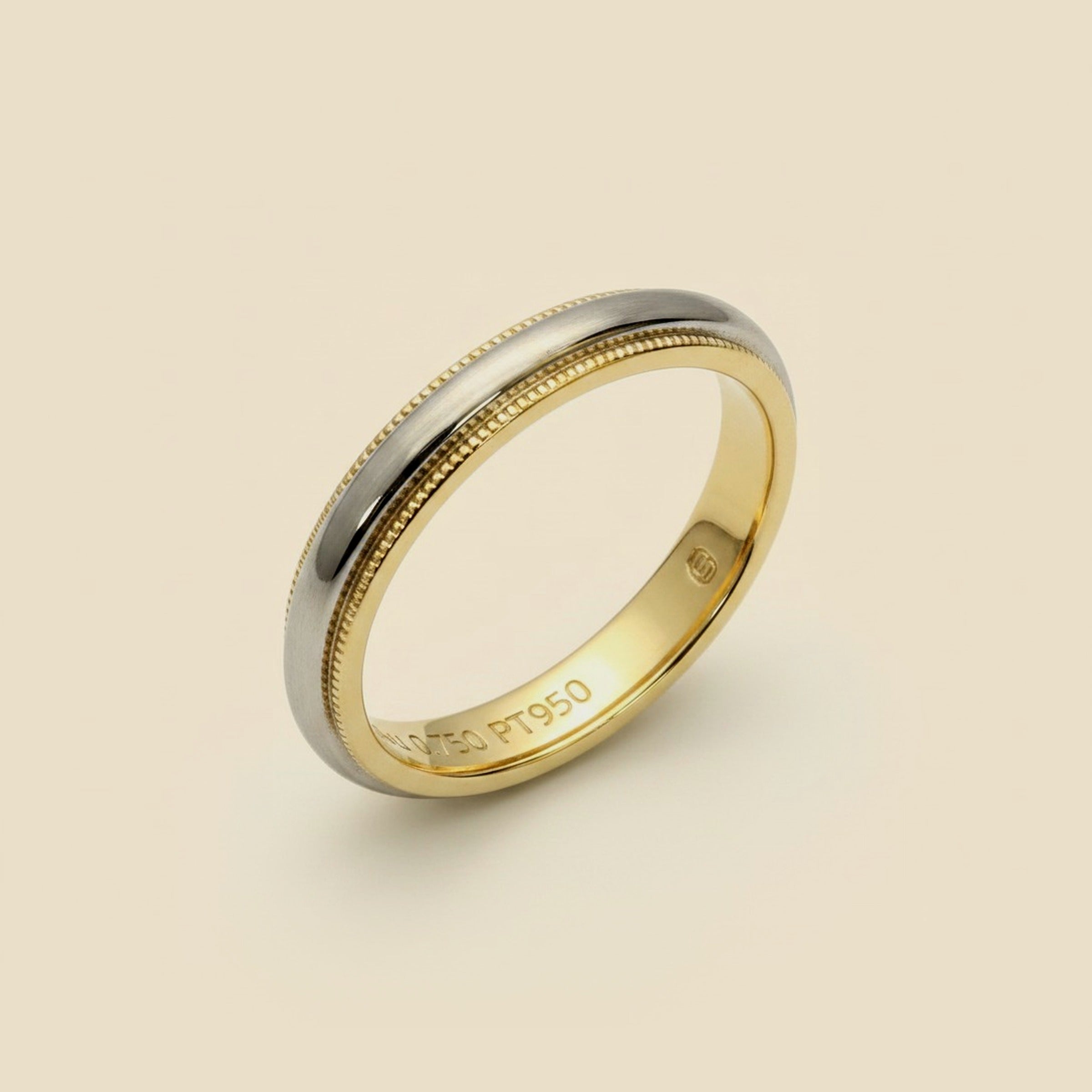 Tiffany & Co.18K & PLAT Ladies Wedding Band – Empire Diamond