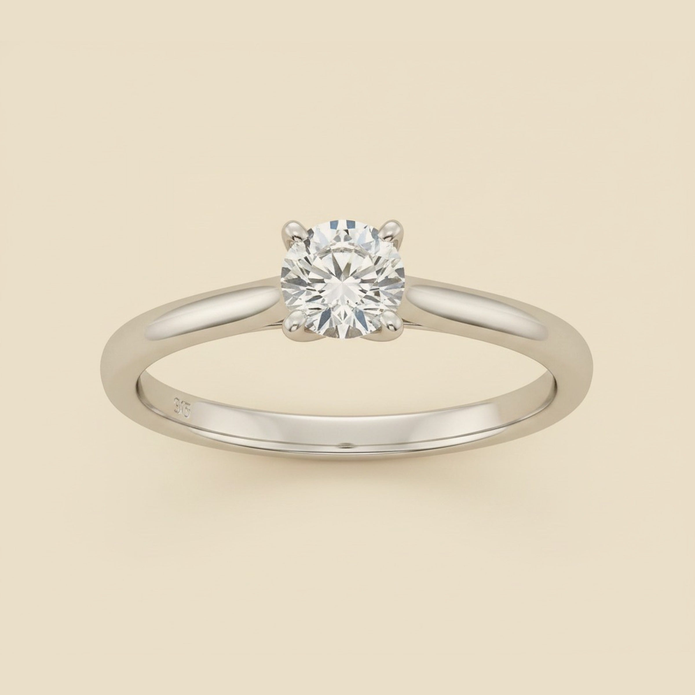 Tiffany & Co. Platinum Lucida Solitaire Engagement Ring