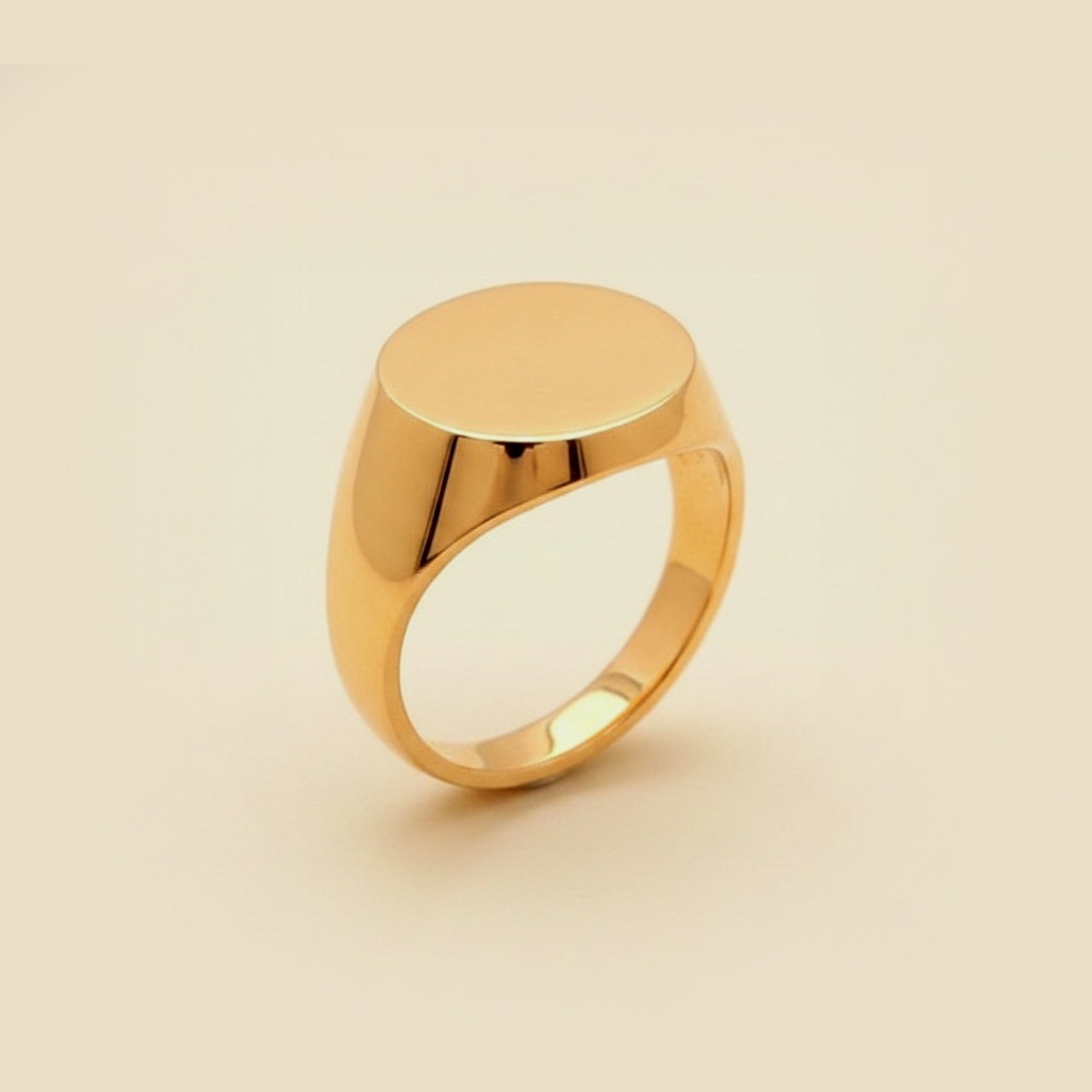 Tiffany & Co.Yellow Gold Men's Signet Ring