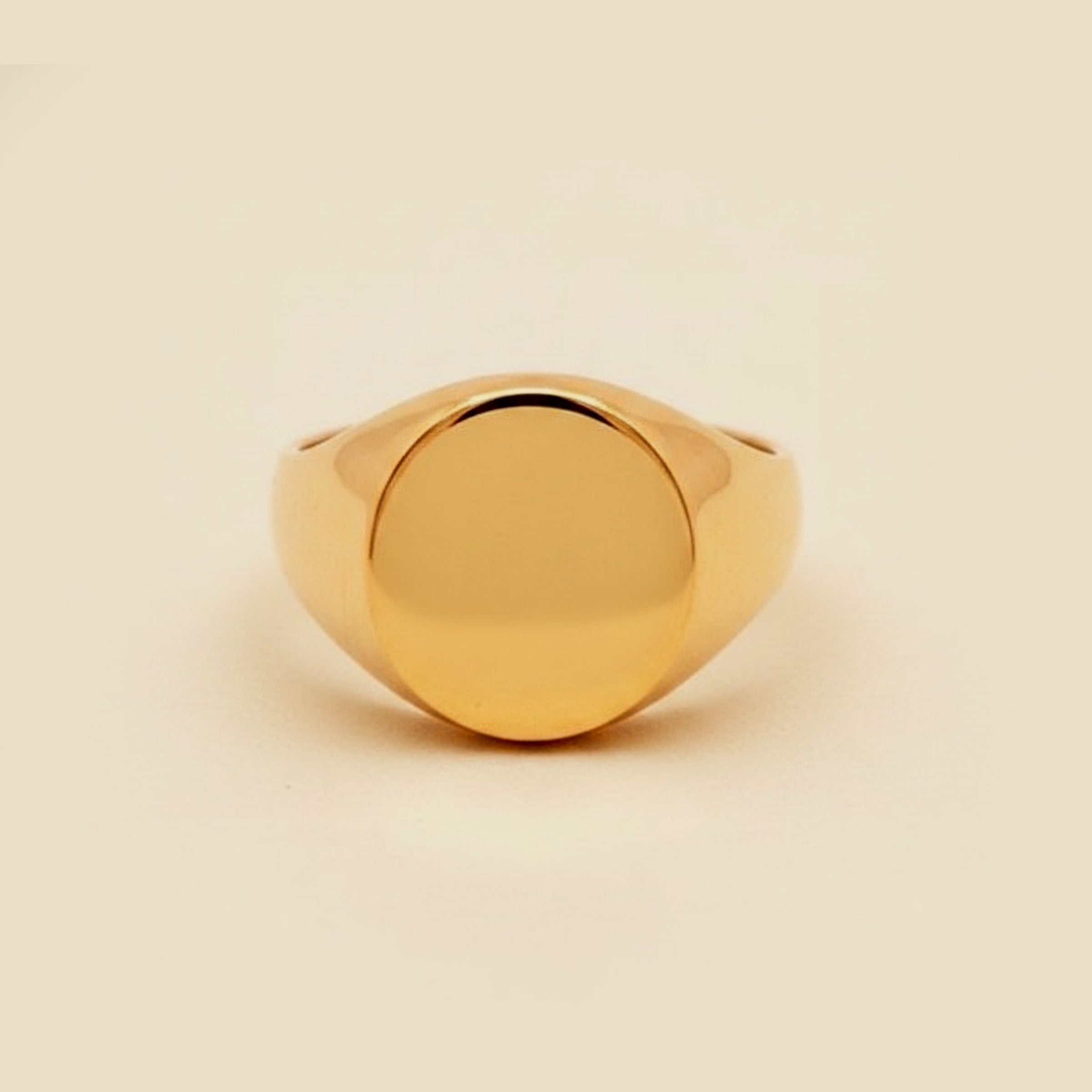 Tiffany & Co.Yellow Gold Men's Signet Ring
