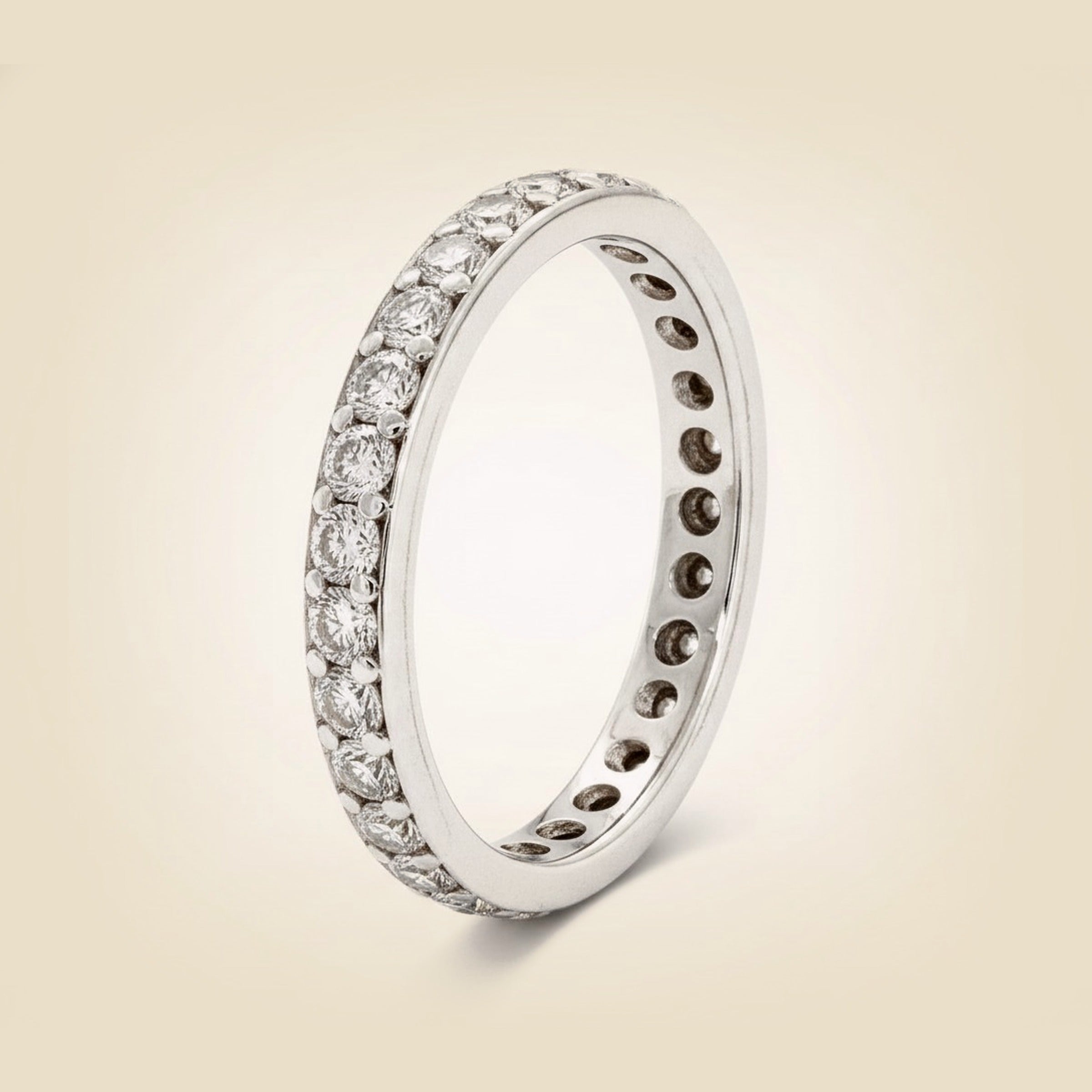 White Gold Diamond Eternity Band