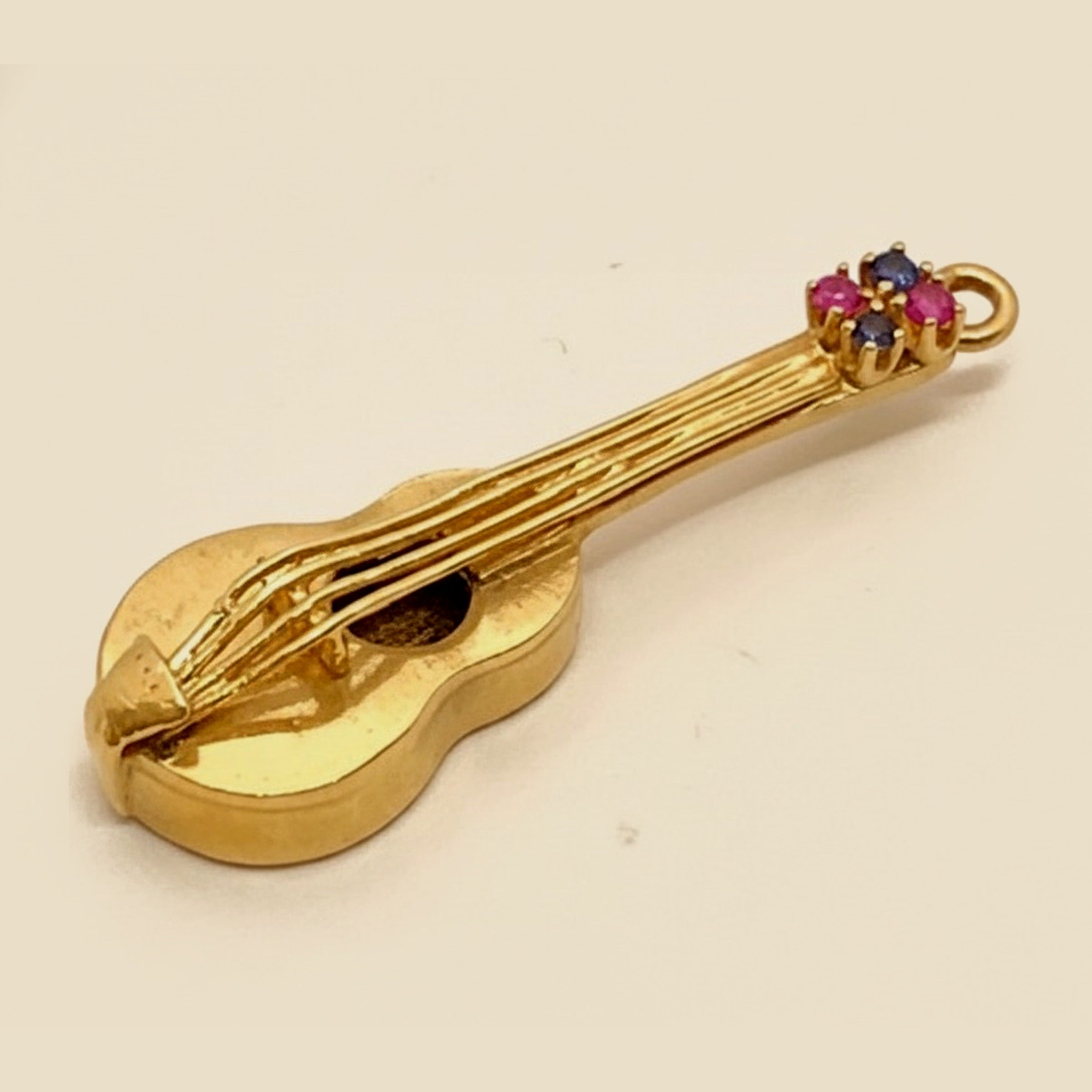 Yellow Gold Violin Charm – Empire Diamond